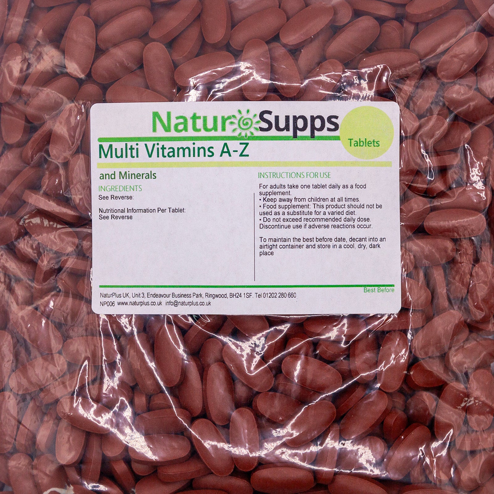 Multivitamins & Minerals, A-Z Vitamin Support, One A Day Vegetarian & Vegan Tablets